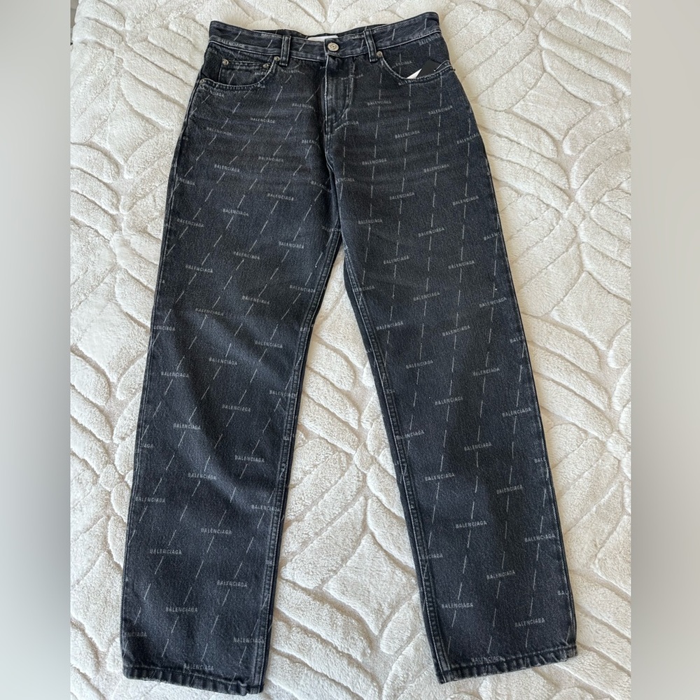 Dark denim Balenciaga jeans